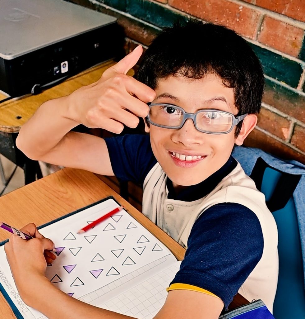 Foto estudiante sección educación especial IPN