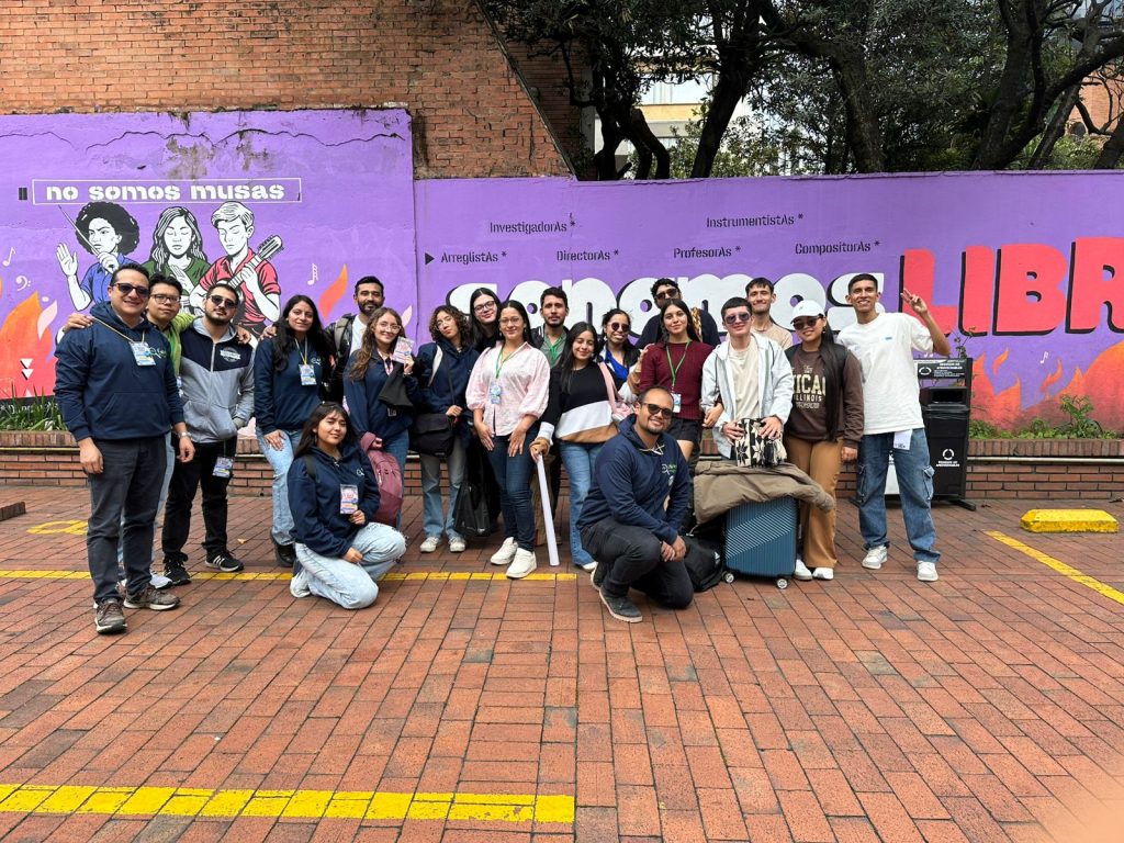 Fotografía de comunidad UPN como anfitriona en el encuentro nacional de semilleros de investigación en educación en ciencias naturales y educación ambiental