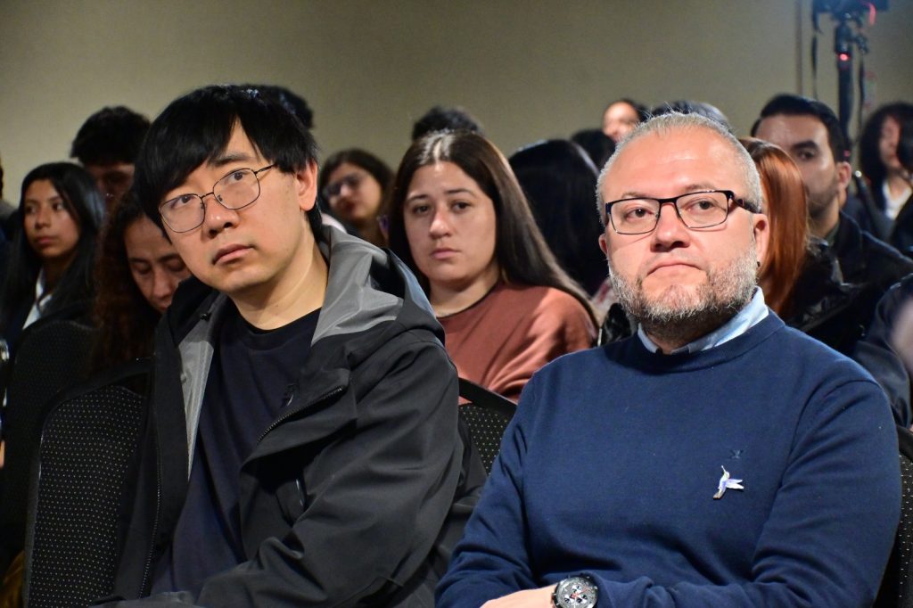 fotografía del rector en el marco de la internacionalización